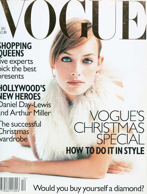 amber valletta vogue. Vogue UK with Amber Valletta