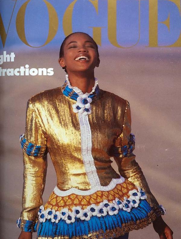 naomi campbell vogue cover. Vogue UK cover with Naomi