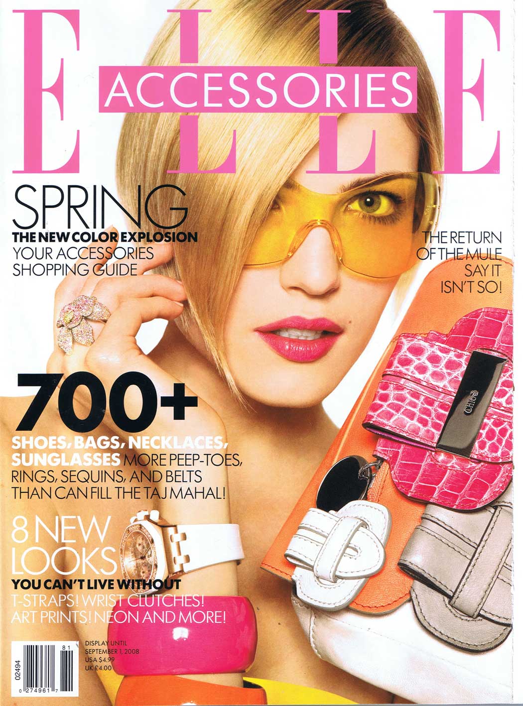 Covers of Elle Accessories , 958 2008 | Magazines | The FMD